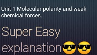 Formal charge .BSC chemistry (semester 1)Unit-1- molecular polarity and weak chemical forces.