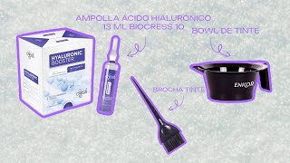 Como Usar La Ampolla de Acido Hialuronico de Biocress en el Cabello