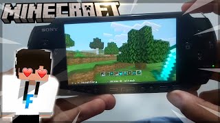 O Minecraft de PSP Existe, e ele é incrível!!!