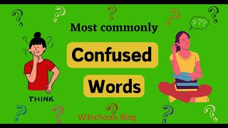 Allusion Vs Illusion | Commonly Confused Words in English | W3schools