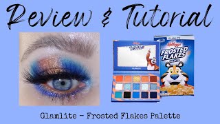 REVIEW & TUTORIAL | glamlite: frosted flakes palette | melissajackson07