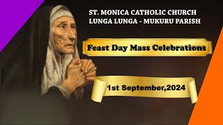 St. Monica Catholic Church Lungalunga || Feast Day Mass Celebrations | Mukuru Parish