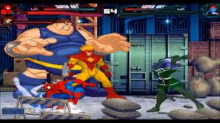 Marvel Mugen Battle Spiderman and Rogue VS Mystique