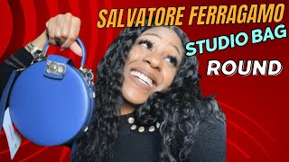 Salvatore Ferragamo Studio Bag Round @ferragamo #bagcollection #ferragamo