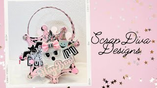 Spider Mini Album from @ScrapDiva29 #scrapdivadesigns