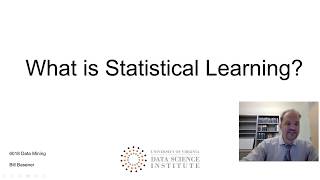 Machine Learning 1.1 - What is Statistical Learning?