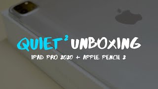 iPad Pro 2020 + Apple Pencil 2 : So Thin｜Unboxing