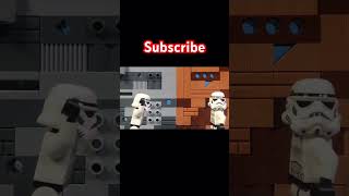 When you CAN’T SPEAK | Lego Star Wars Stop Motion Animation #starwars #shorts #lego #funny