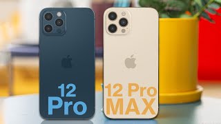 iPhone 12 Pro vs iPhone 12 Pro Max | Apple