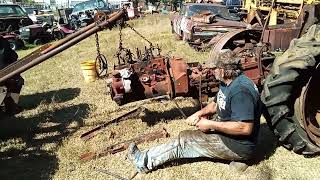 September 29, 2023 Farmall 350 bites the dust.