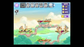 Angry Birds Stella Episode 1 Level 59 - 3 Stars Walkthrough