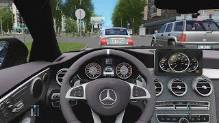 City Car Driving - Mercedes-Benz C63 AMG Coupe | Fast Driving