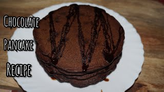 Chocolate Pancake Recipe|How To Make Chocolate Pancake|Pancake Recipe|Quick Breakfast Recipe