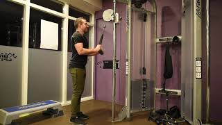 Tricep pushdown N