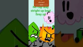 firey and leafy start fighting