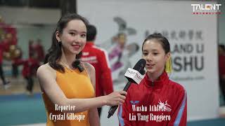 Lia Tang Ruggiero -  Silver Medalist - 8th World Junior Wushu Championship 2022