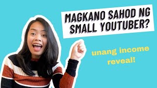 Magkano ang Sahod ng Small Youtuber? | Kita ng Youtube channel na may 5000 subscribers lang