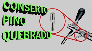 PINO DO COMPENSADOR DE FLUXO TORNEIRA ITALIANA QUEBROU? CONSERTE! - Chachos Cervejeiros #18