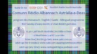 5EBI Scottish Radio Hour Tuesday 8th June 2021