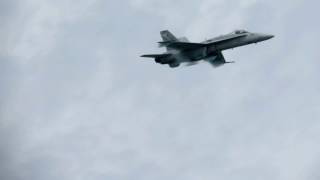 MAJOR F/A-18C Vapor Bursts - Cocoa Beach Airshow 2012