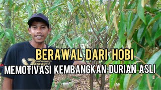 CARA MENANAM BIBIT DURIAN || BERAWAL DARI HOBI MEMOTIVASI KEMBANGKAN DURIAN ASLI~Dunia Kita Official