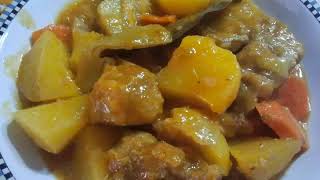 Estofado de patatas con carne magra