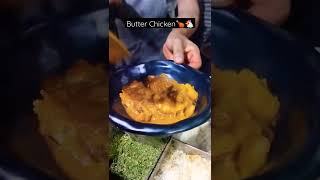 Butter CHICKEN🍗 | NonVeg Food | Street Food | #thp #shorts #butterchicken