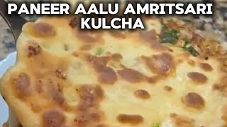 The Best Paneer Aalu Amritsari Kulcha