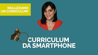 Curriculum da smartphone