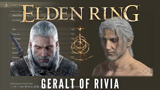 GERALT OF RIVIA - Character Creation Sliders ELDEN RING