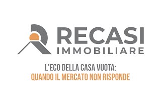 L'ECO DELLA CASA VUOTA, QUANDO IL MERCATO... NON RISPONDE!