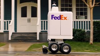 FedEx с партнерами разрабатывает и тестирует робота курьера