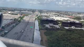 Landing in Miami