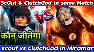 Scout VS ClutchGod | Fnc scout playing new Miramar 2.O | Or Mavi and Scout | Pubg mobile