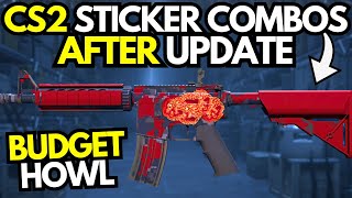 BEST STICKER COMBOS After NEW STICKER UPDATE (BUDGET 5x STICKER CRAFTS)