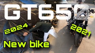 Taking Delivery 2024 RE GT650 2021 Vs 2024 क्या अलग है 🤔|​⁠​⁠@Allaboutriding #vlog52