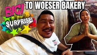 SURPRISE! SURIRISE ! 📦📦 || WOESER BAKERY || DELHI BEST BAKERY || TIBETAN VLOGGER || TIBETAN YOUTUBER