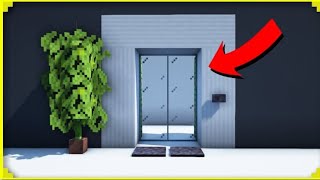 Automatic door EASY to do in MINECRAFT