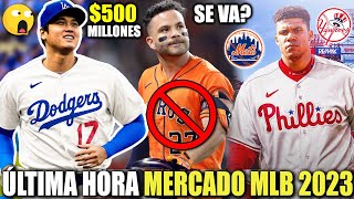 OHTANI A DODGERS X $500 MILLONES? JUAN SOTO A PHILLIES? ASTROS PIERDE ESTRELLA! AGENCIA LIBRE MLB