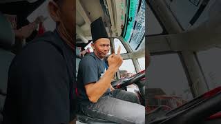 Cinematic bus pariwisata Bagja Trans Reinkarnasi