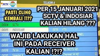 Mengembalikan siaran SCTV dan INDOSIAR yang hilang sinyal