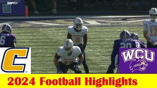 Chattanooga vs Western Carolina Football Game Highlights 11 2 2024