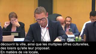 Conseil municipal - 12 octobre 2023