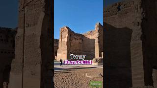 Rzym - Termy Karakalli #shorts #podróże #travel #rzym #rome #włochy #historia #italy