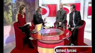 Andrew Neil attacks Armed Forces Minister