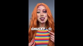 GRWM: CHUCKY DOLL #shorts