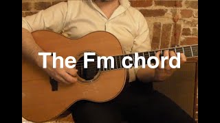 The Fm chord | 14/15 Guitar Chords