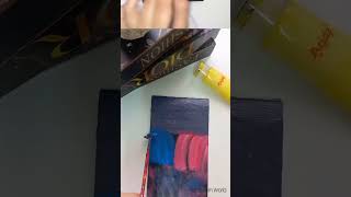 landscape painting acrylic #shortvideo #art #acrylicpainting #subscribe #drawing#acyrlic#painting