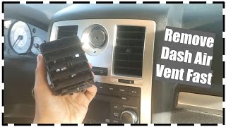 Remove Dash Air Vent In Car 🌬️