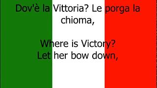 Il Canto degli Italiani - National Anthem of Italy (English/Italian lyrics)